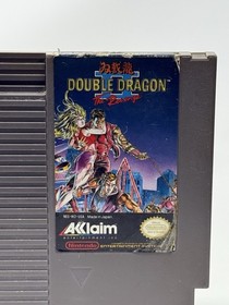 Double Dragon II 2 The Revenge Nintendo NES Authentic Tested Cleaned Pins