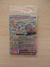 Pokémon TCG Sylveon EX 041/131 Prismatic Evolutions Sealed Stamped Promo NM