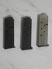 1911 Colt .45 ACP Magazine 3 Pack Government Colt Pistol Mag Clip 45 AUTO 7 RND