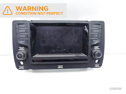 VW Golf Radio-GPS-Navigationskopfeinheit 2013 Fließheck 4/5dr 5G0919605 QFVW102A