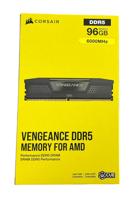 Corsair Vengeance 96GB (2x48GB) DDR5 6000 CL36 Desktop RAM