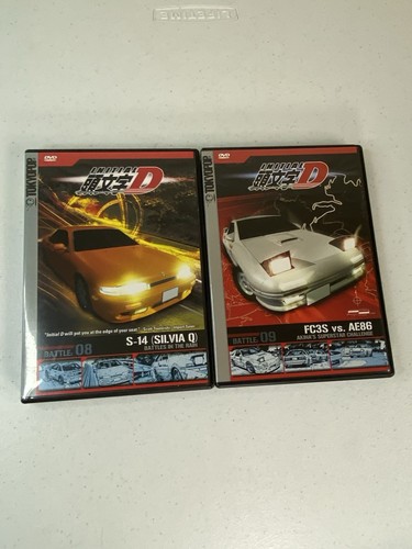 Initial D & Second Stage DVD’s Battles 1-14 - Tokyo Pop - Picture 7 of 21