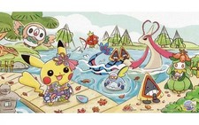 Pokemon Letter-Style Postcard Kenrokuen Scene 4.7x9.3in Promo Card
