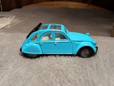 Siku Citroen 2CV6, Deutschland, hellblau, original, altes Automodell 
