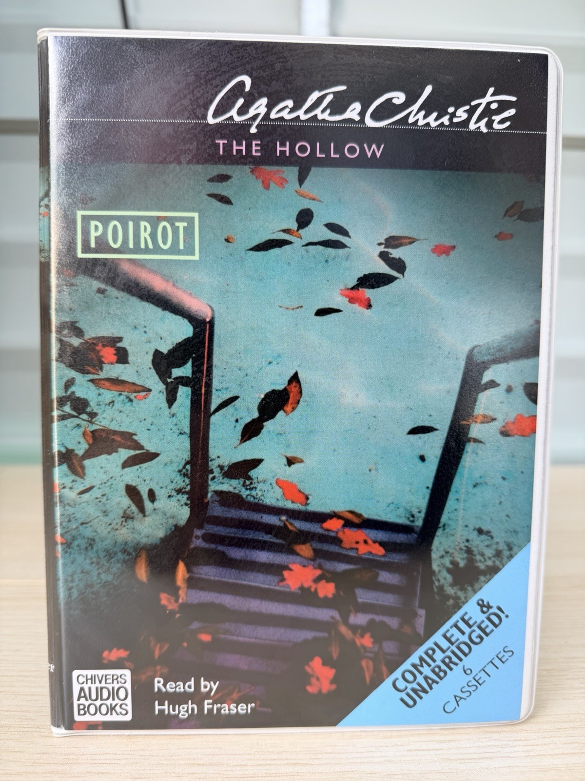 Agatha Christie The Hollow Poirot Unabridged Audiobook 6 Cassettes Hugh Fraser