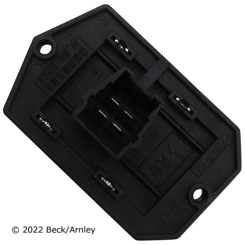 Resistencia de aire acondicionado para Toyota Echo Beck/Arnley 2000-2005 Foto 2 de 4