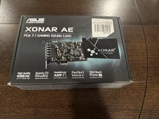 ASUS XONAR AE 7.1 Channel 192kHz/24-bit 110dB SNR PCIe Audio Card