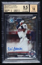 2017 Bowman Chrome Prospect Wander Javier #CPA-WJ BGS 9.5 GEM MINT Auto 0a2