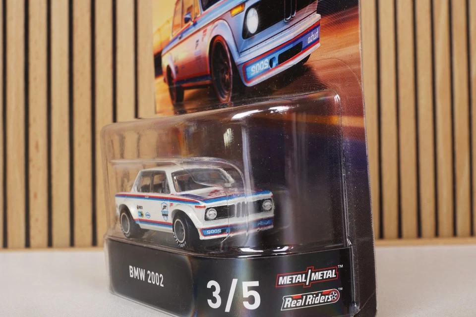 Hot Wheels Premium FORZA MOTORSPORT BMW 2002 , Real Riders, 1:64, OVP, MIB - Bild 3 von 4