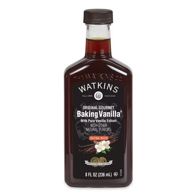 Watkins All Natural Original gourmet baking Vanilla with Pure Extract 8 fl oz...