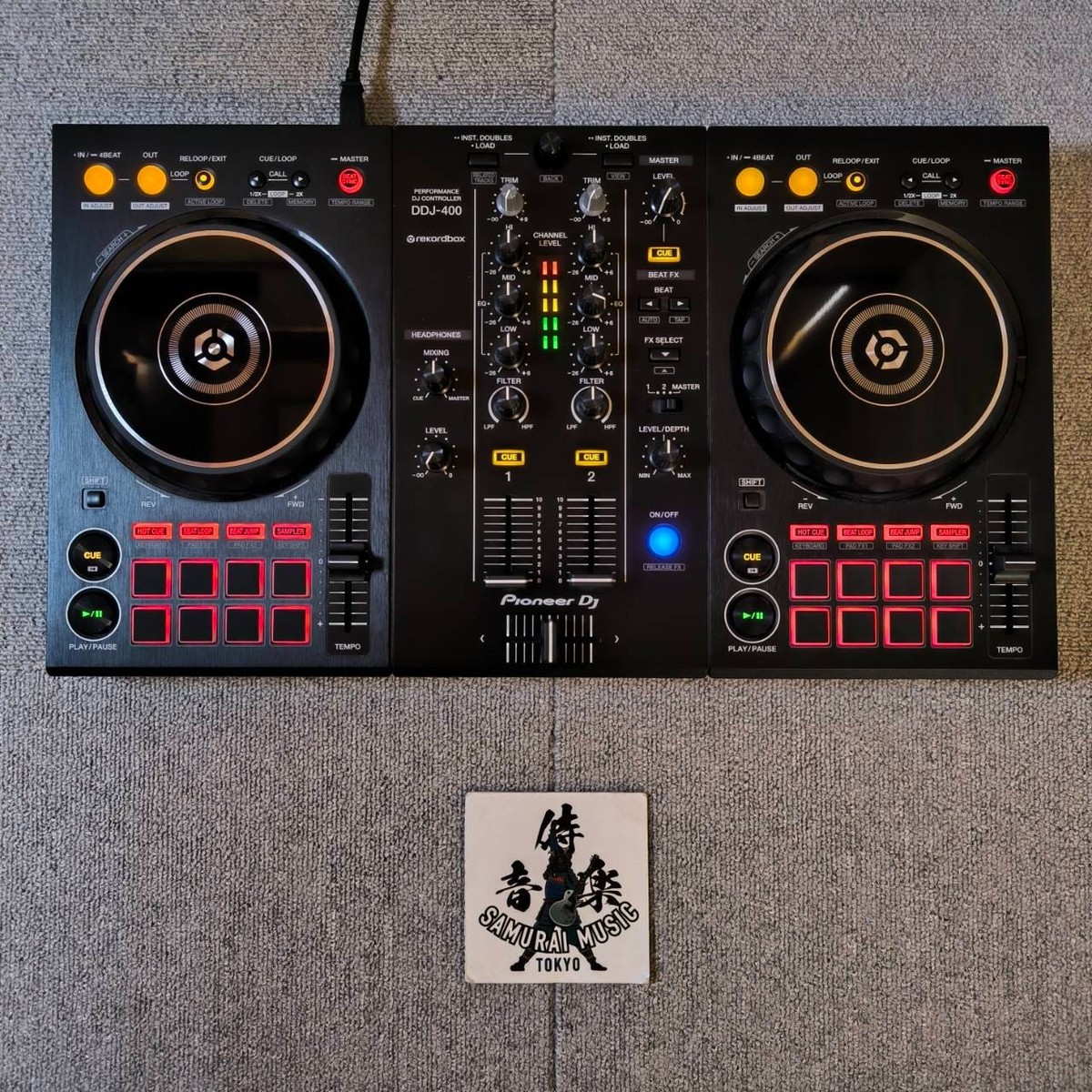 美品★ケース付★Pioneer DDJ-400-S DJコントローラー Pioneer DJ DDJ-400-S Limited Edition Rekordbox DJ Controller