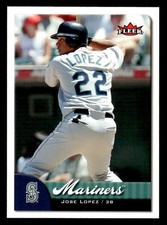 2007 Fleer #63 Jose Lopez Card Seattle Mariners