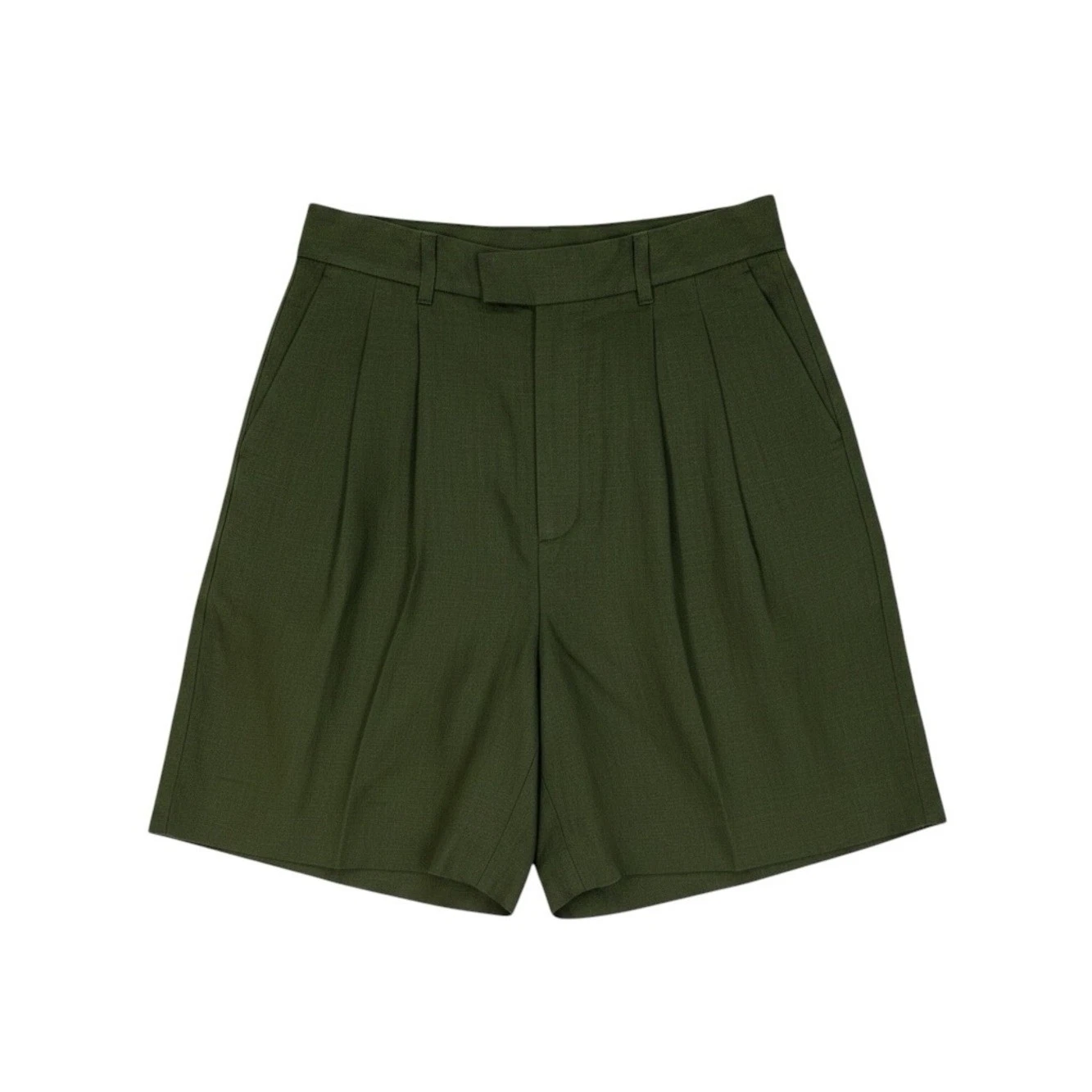 Banana Republic Palma Linen Bermuda Short Camo Green NWT Size 00 Petite