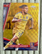 Cristian Arango Chrome 2024 Gold Wave /99