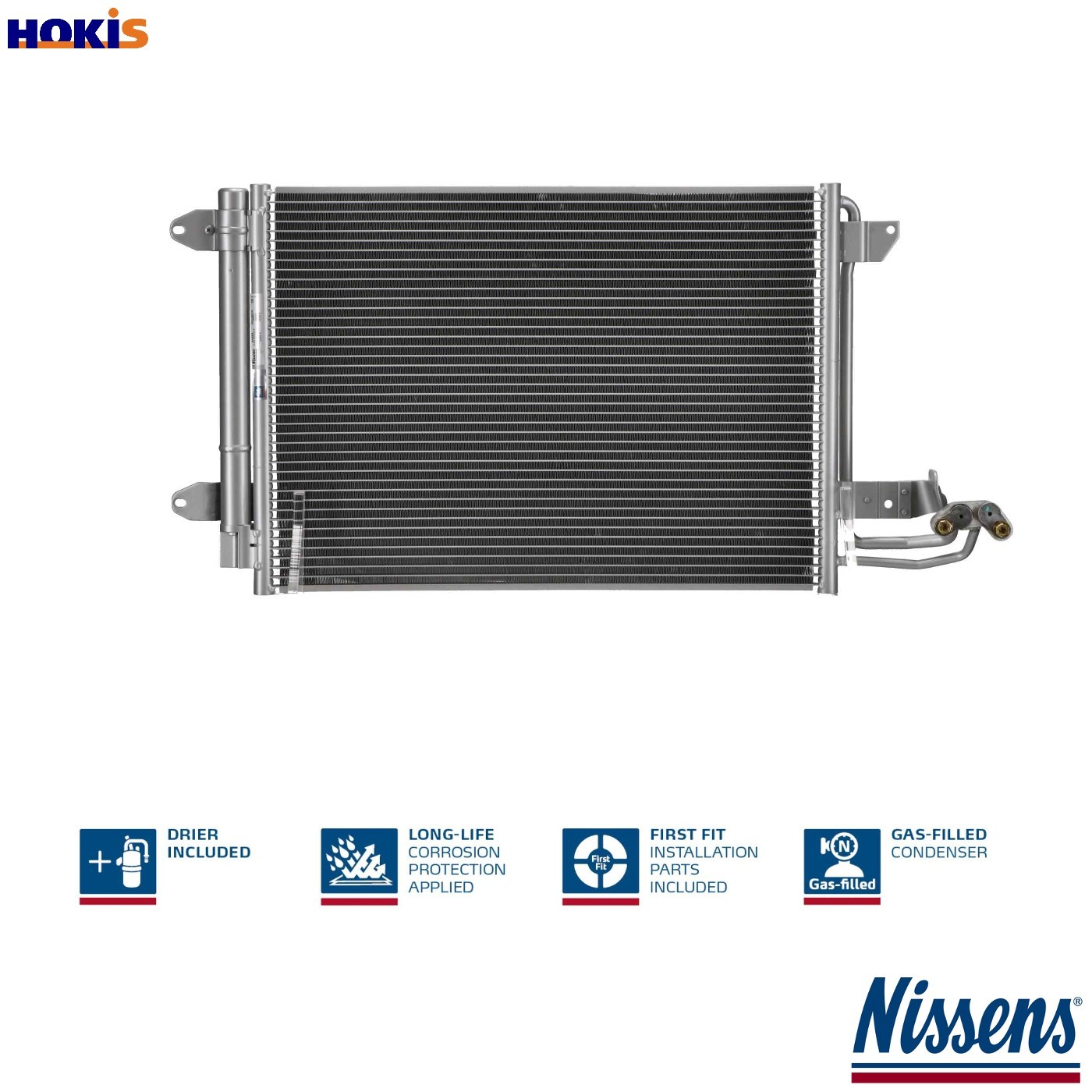 Audi A3 2004 Nissens AC Condenser Model 94684 - Image 13
