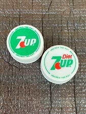 Vintage Rare 7UP Fido Dido - 2, 1994  Plastic Bottle Screw Tops (A2)