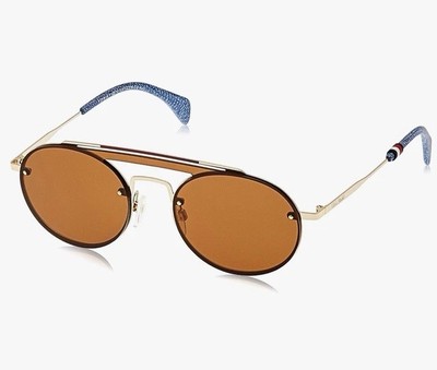 Tommy Hilfiger Women's TH Gigi HADID3 70 J5G 99 Sunglasses, Gold (Gold/Brown)