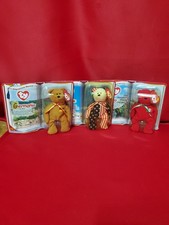 Ty Beanie Babies McDonald's International Bears II Set of 3 ALL NEW IN BOX