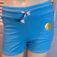 Girls Cat  Jack Shorts, Size L 10/12 , Light Blue
