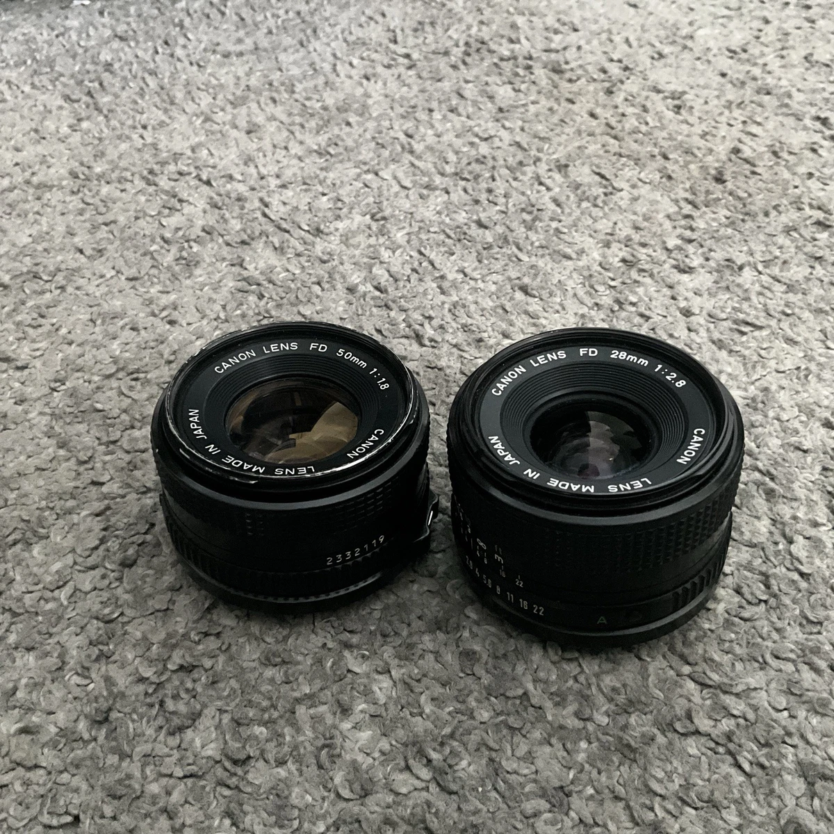 Canon FD f/1.8 Camera Lenses 50mm Focal for sale | eBay