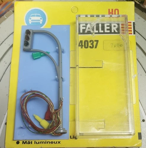 Faller Ams 4037 New Condition Traffic Lights Boxed, Works Flawless #DEZ4436