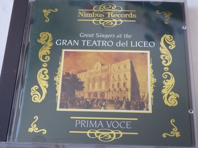 VARIOUS great singers at gran teatro del liceo NM/VG+ (CD Album, Klassik)