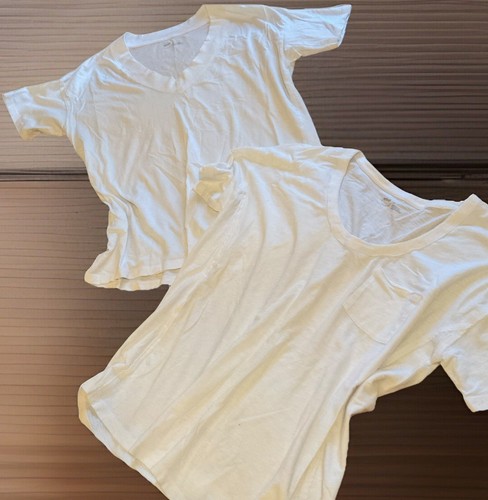 Aerie White Oversized T-Shirt Bundle