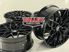 20 5x120 Gloss Black M3 Style Wheels Fits Bmw 3 5 Series E90 F30 F10 35