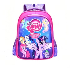 Cartoon Pony Kids Backpack Children School Bag for Girls