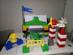 LEGO DUPLO SET #10510 DISNEY PIXAR PLANES RIPSLINGER AIR RACE El CHUPACABRA VGC