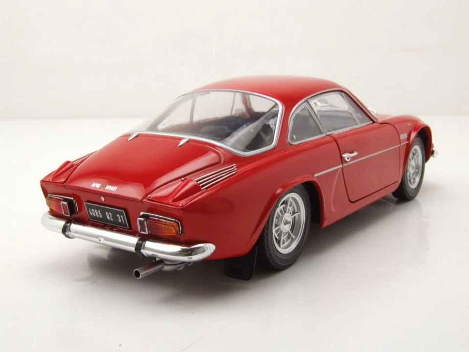 Alpine A110 1600S 1969 Rosso Modellino Auto 1:18 Solido - Immagine 2 di 4