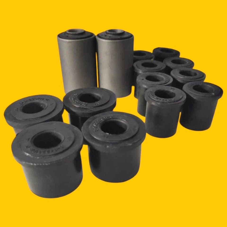 Set of 14 Pcs Leaf Spring Shackle Bush Kit For Isuzu TFR / TFR Dragon Eye 90- 02 Foto 2 de 4