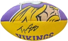 Trae Waynes & Matt Asiata - Autographed Minnesota Vikings Toy Mini-Football 8"
