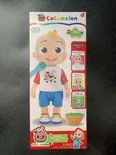 CoComelon Deluxe Interactive JJ Doll Feed/Dress/Sing Toy for Preschoolers