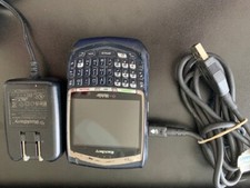 BlackBerry T-Mobile 8700g Black LCD  CORDS Vintage Smartphone For Parts