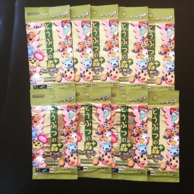 1 x Booster Pack Animal Crossing Forest + Plus E-Reader Karte für GameCube