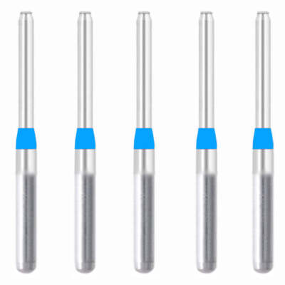 Cylindrical  End Cutting Only 1 mm Dia Medium Diamond Bur 5/PK [1754-150.10M1]