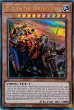 RA01-EN019 ELDLICH THE GOLDEN LORD ALT ART ULTRA RARE 1ST EDITION YuGiOh CARD