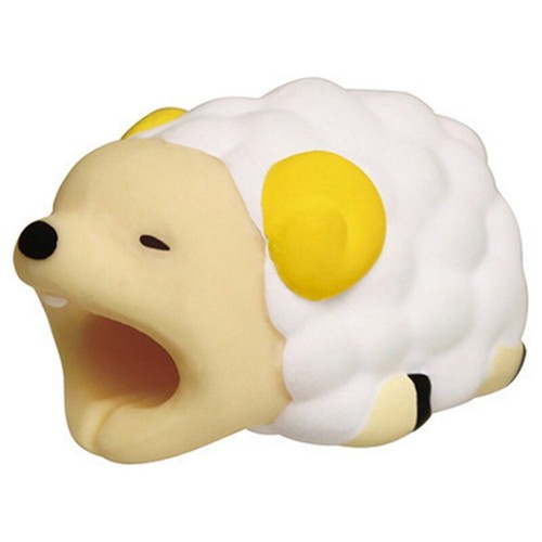IPhone Charger Cord Protector Animal Cable Muncher Bite Chomper 21Styles - Picture 13 of 32