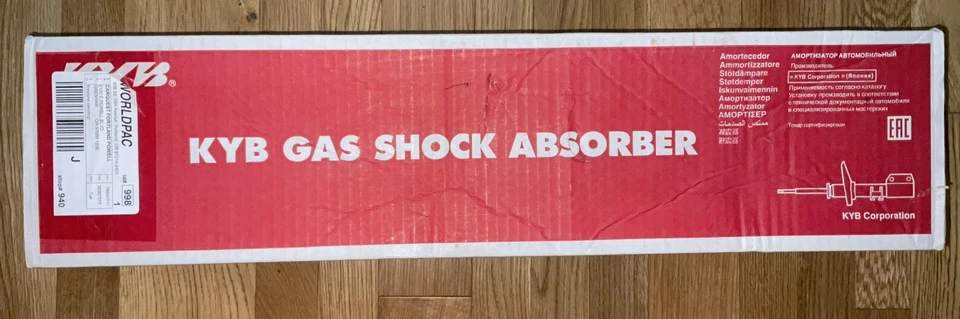 KYB Shock Absorber 334843 fits VOLVO C30 C70 Front Right New Asian Spain - Image 3 of 4