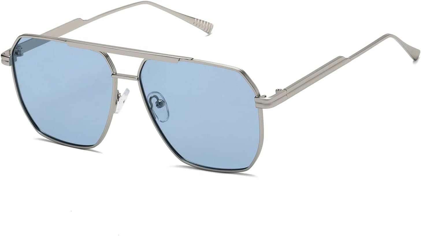 Retro Square Polarized Sunglasses for Women & Men Vintage Oversized Classic Shades