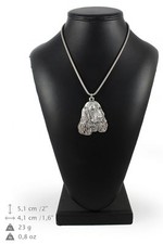 English Cocker Spaniel - Necklace with a Dog, a Silver Chain ArtDog DE