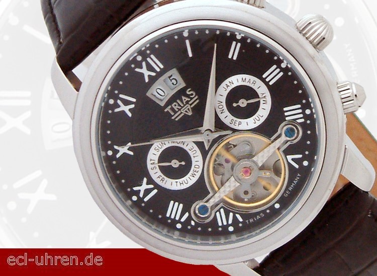Trias Watches Lim.edition Automatic With Kalenderanzeige