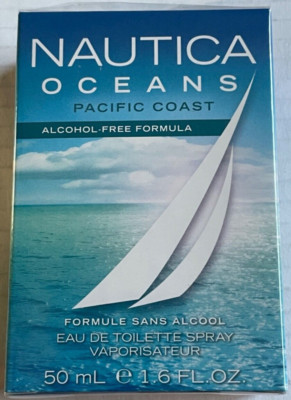 Nautica Oceans Pacific Coast Eau De Toilette Cologne Spray 1.6 fl. oz New Sealed
