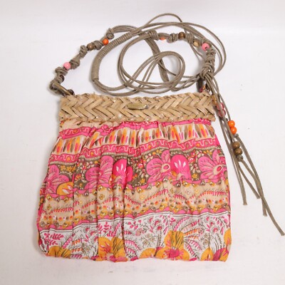 Cappelli Straworld Crossbody Handbag S Multicolor Floral Boho