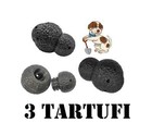 3 TARTUFI per Addestramento Cani pallina ovetto NUOVO RIGIDO in PLA+