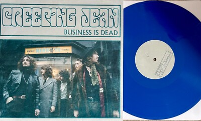 CREEPING JEAN ''Business Is Dead''  blue vinyl 2024,  70s Rock, m/m