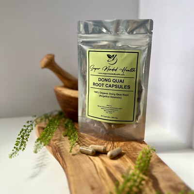Dong Quai Root Capsules | Organic | Angelica Sinensis | 540mg