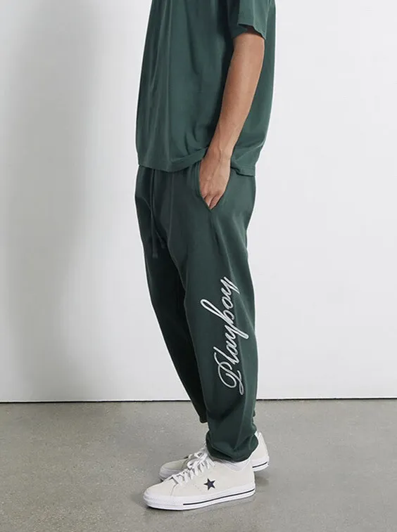 paciente tornillo gris Playboy Mast Fleece Sweatpants sz XL NWT | eBay