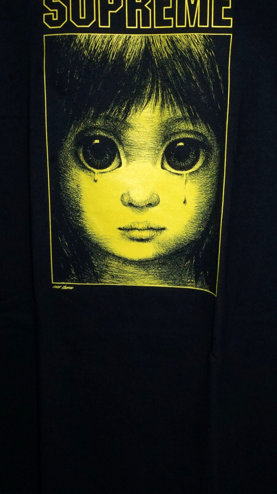 SUPREME T Shirt MARGARET KEENE TEARDROP TEE L Large SS24T13